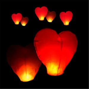 10Pcs-Red-Heart-shape-wedding-air-Balloons-Sky-Lanterns-Chinese-globos-Wish-paper-lanterns-for-party